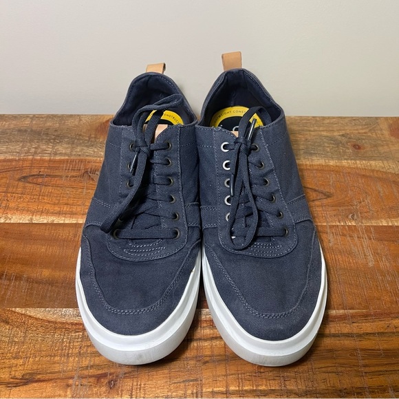Cole Haan Grandpro Rally Navy Canvas Sneakers, Men’s Size 10 - Picture 2 of 7